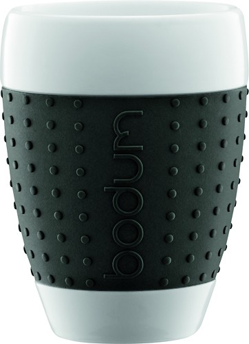 Best Buy: Bodum Pavina 13.5-Oz. Porcelain Mug Black BOD-11156-01