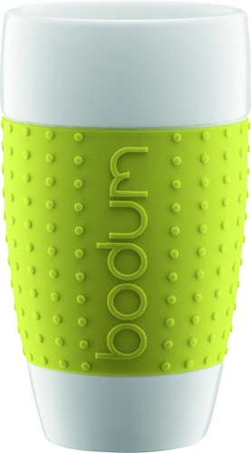 Best Buy: Bodum Pavina 8-Oz. Porcelain Cups (2-Pack) Green BOD-11184-565
