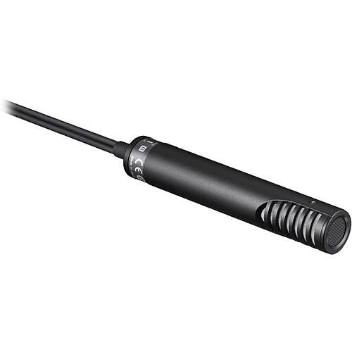 Alt View 1. Sony - Sony ECM-MS2 Stereo Electret Condenser Microphone – XLR Mic for DSLR & Camcorders | More - Black.