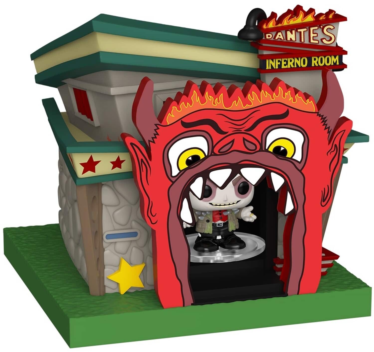 Funko Bitty POP! Town: Beetlejuice - Dantes - COLLECTABLES - Multicolor