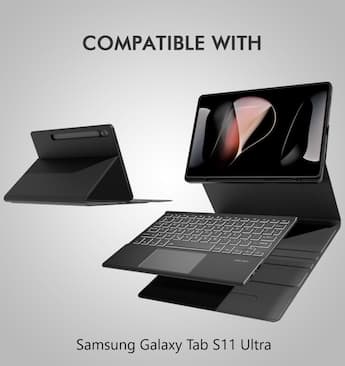 SaharaCase Samsung Galaxy Tab S11 Ultra Keyboard Case | 7 SaharaCase Samsung Galaxy Tab S11 Ultra Keyboard Case | 7