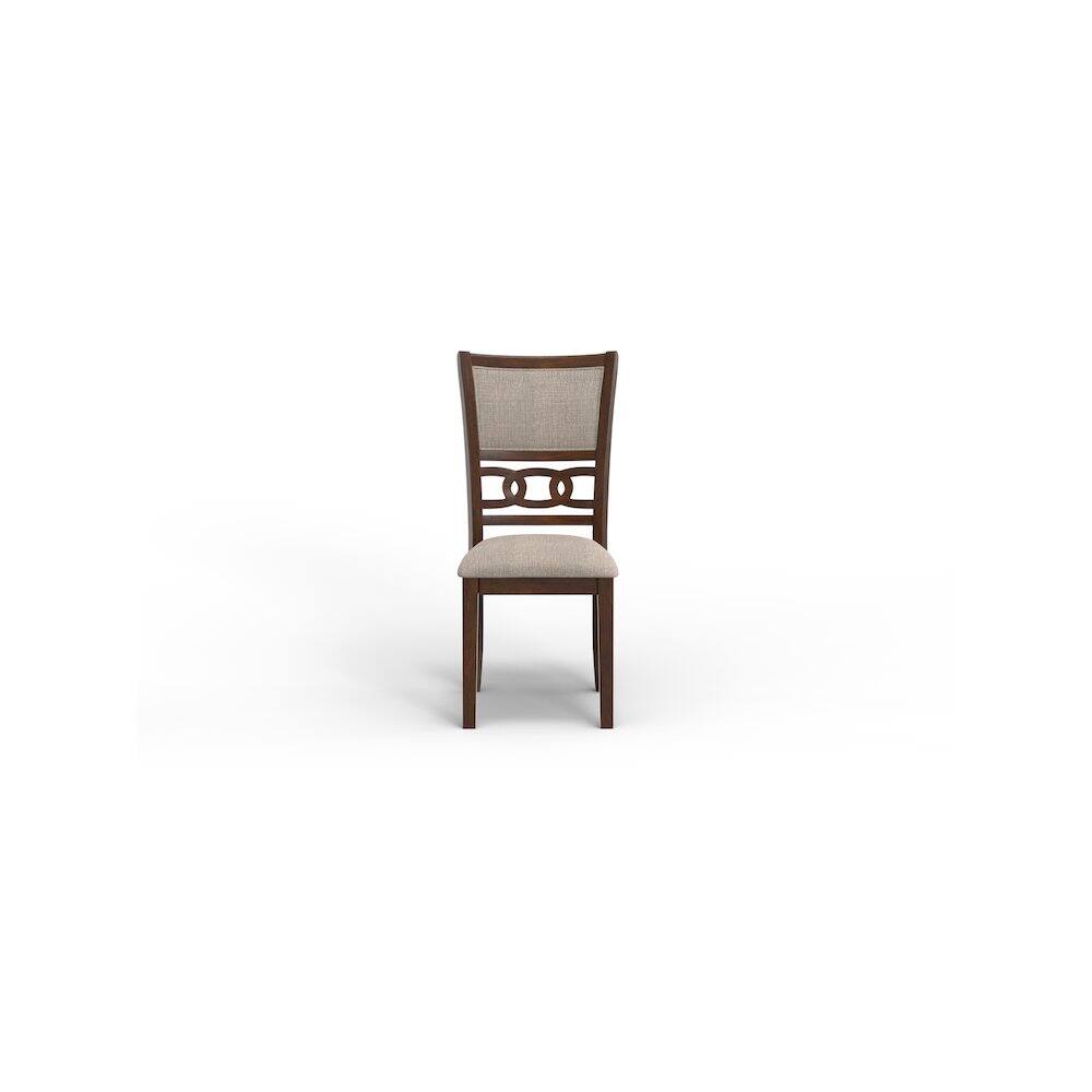 Alt View 2. New Classic Furniture - Furniture Gia Solid Wood Dining Chairs in Cherry Brown (Set of 2) - Brown.