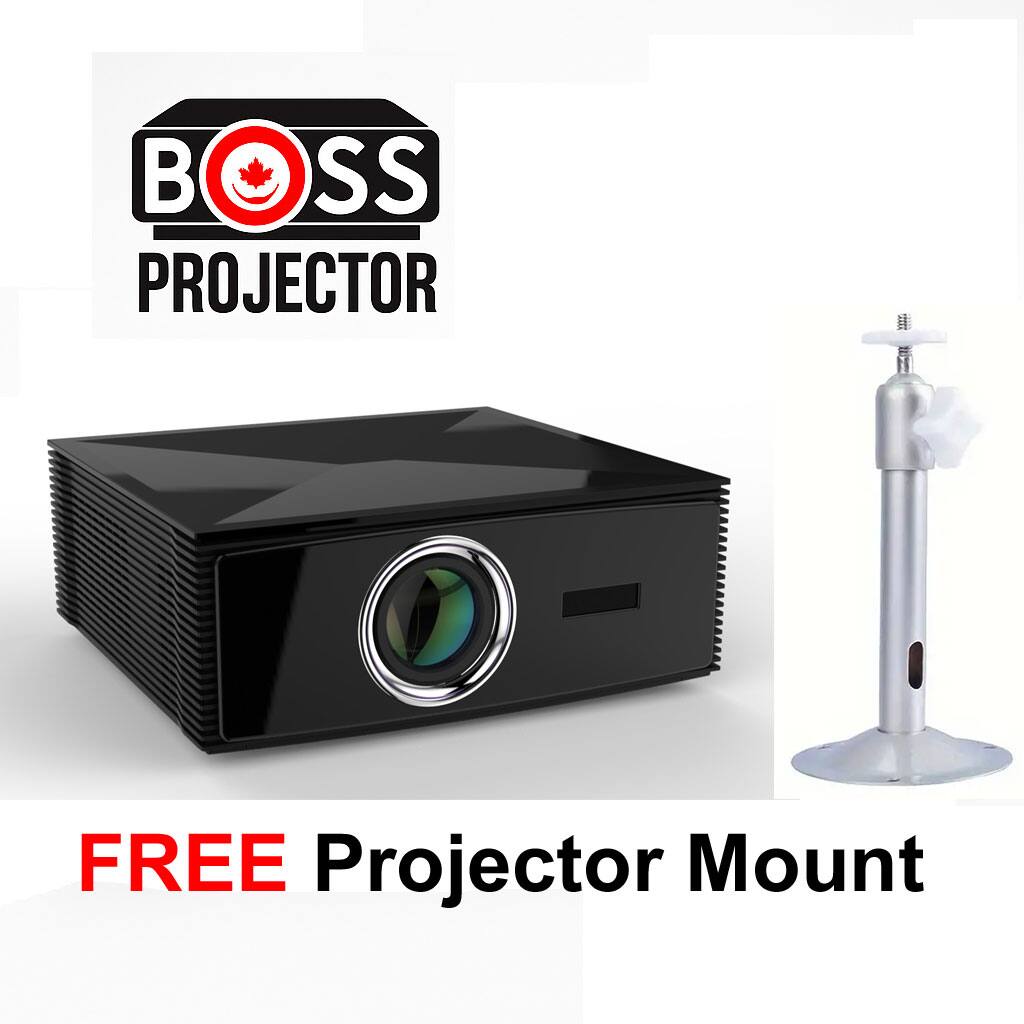 BOSS PROJECTOR  
FREE Projector Mount