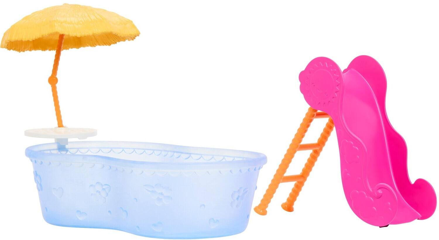 Alt View 2. Mattel - Barbie Summer Vacation Chelsea Pool Party Playset with Small Doll   - COLLECTIBLES - Multicolor.
