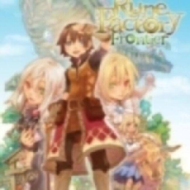 The text on the image reads: "Rune Factory Frontier"