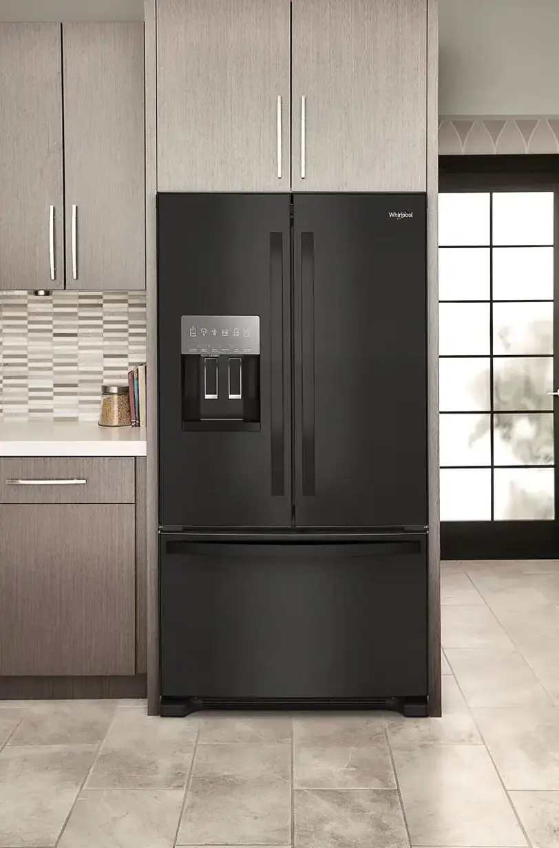 Whirlpool 24.7 Cu. Ft. French Door Refrigerator with Elevated Deli ...