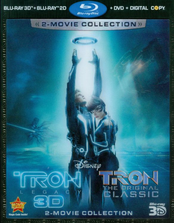  Tron: Legacy/Tron [5 Discs] [Includes Digital Copy] [3D] [Blu-ray/DVD] [Blu-ray/Blu-ray 3D/DVD]