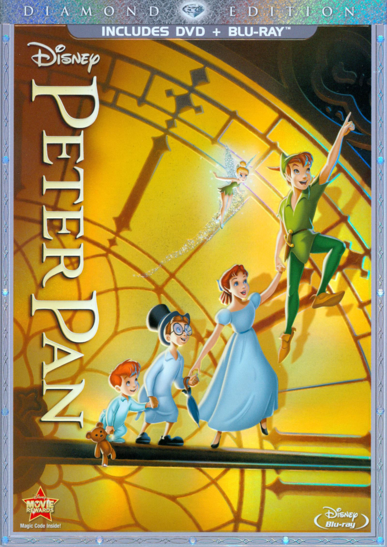 Best Buy: Peter Pan [Diamond Edition] [2 Discs] [DVD/Blu-ray] [Blu-ray/DVD]  [1953]
