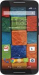 Front Zoom. Motorola - Moto X (2nd Generation) 4G Cell Phone (Unlocked) - Black.
