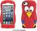 Front. Griffin - KaZoo Case for Apple® iPod® touch 5th Generation - Red.