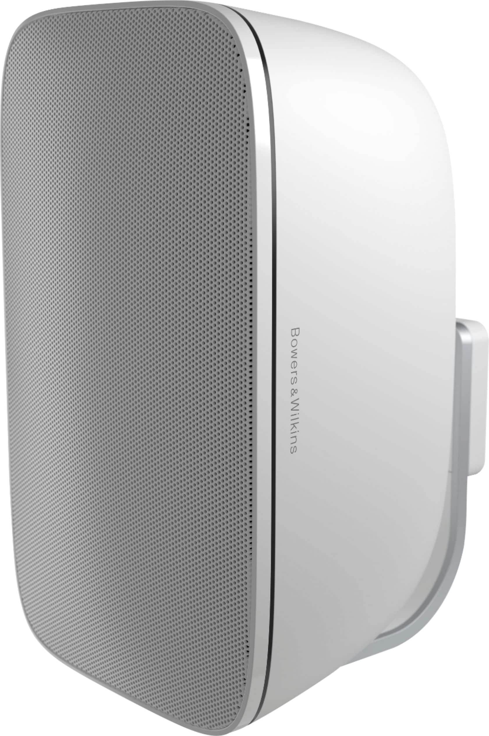 Front. Bowers & Wilkins - Architectural Monitor 5" 100W 2-Way Indoor/Outdoor Loudspeakers (Pair) - White.