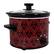 Angle. Uncanny Brands - Uncanny Brands Dungeons & Dragons 2 Quart Slow Cooker - Black.