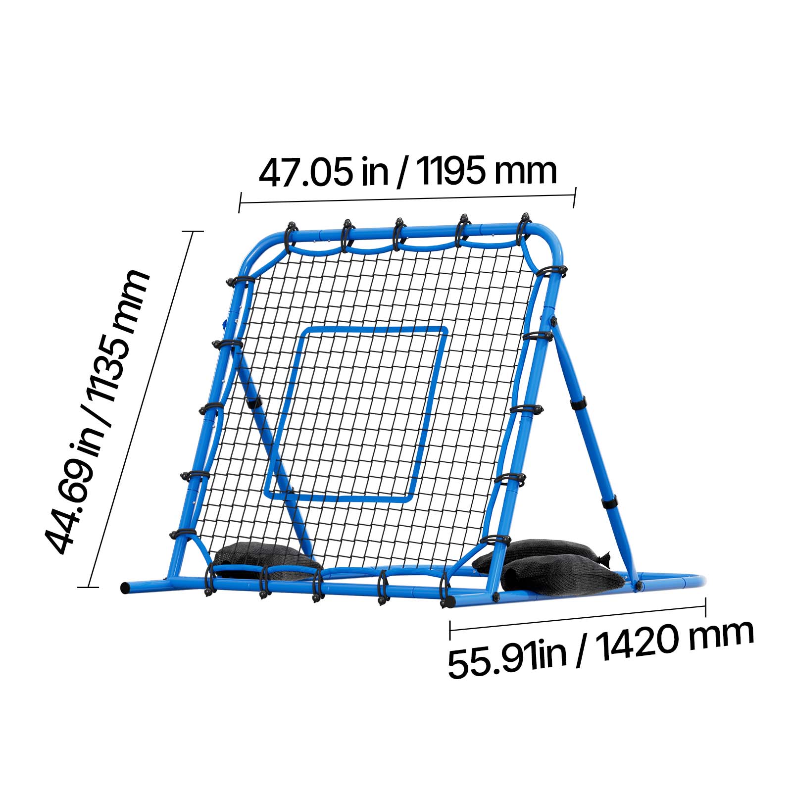 47.05 in / 1195 mm  
44.69 in / 1135 mm  
55.91 in / 1420 mm