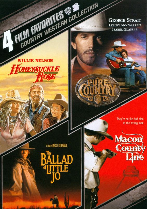  Country Western Collection: 4 Film Favorites [2 Discs] [DVD]