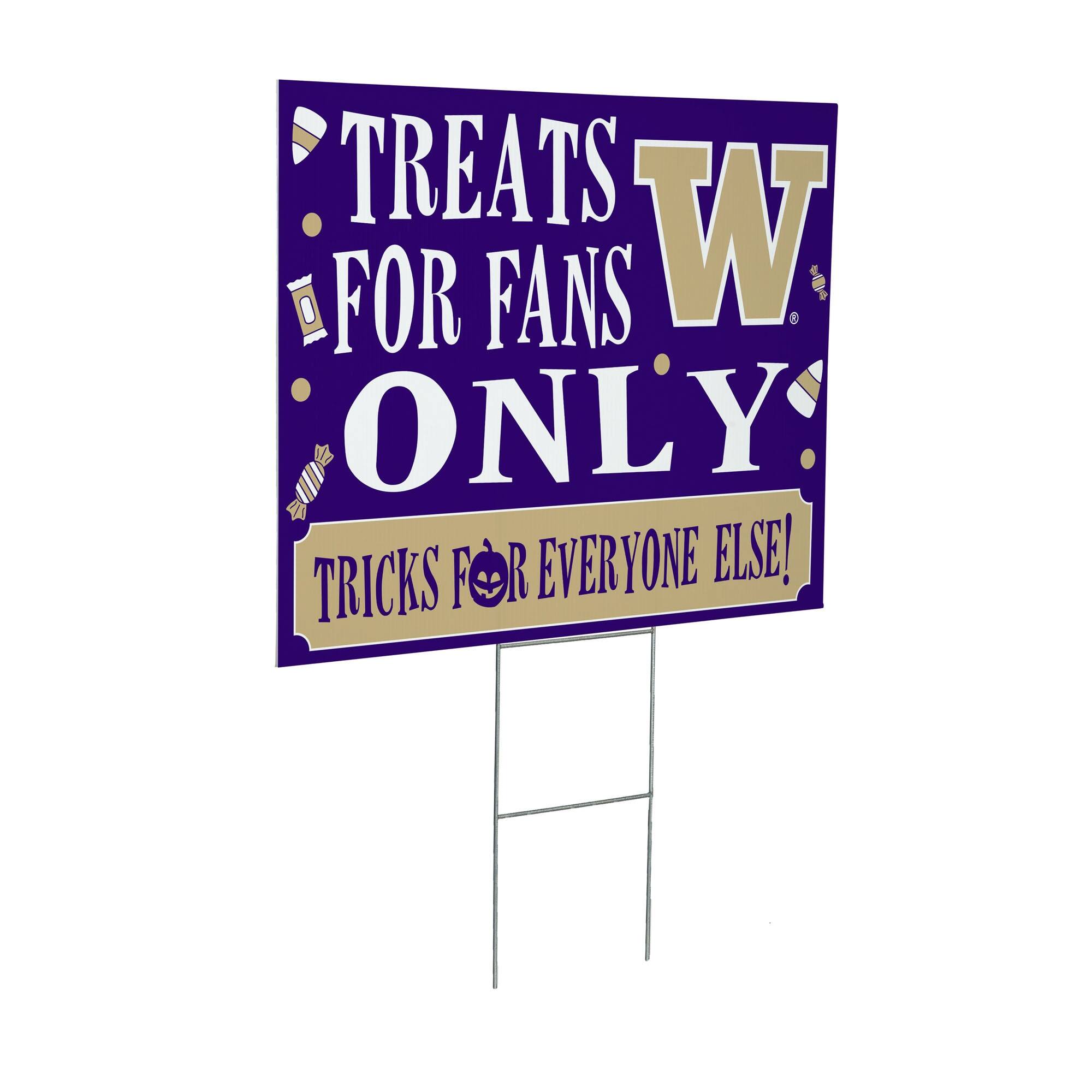 TREATS FOR FANS ONLY  
TRICKS FOR EVERYONE ELSE!