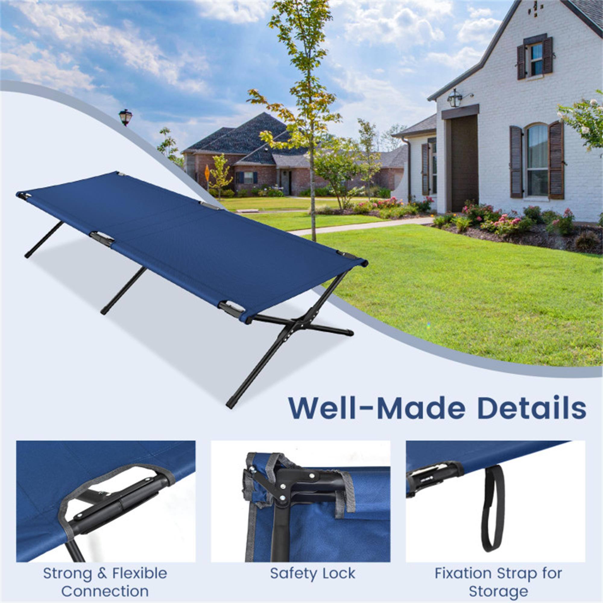 Well-Made Details

- Strong & Flexible Connection
- Safety Lock
- Fixation Strap for Storage