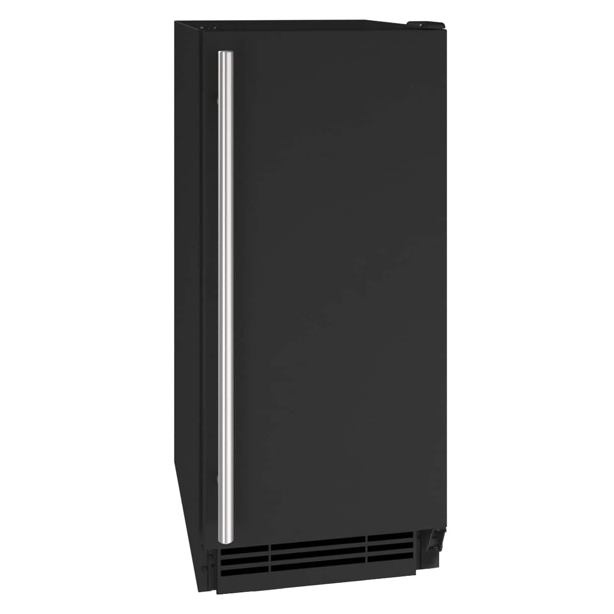 U-Line - 15" 25-Lb Freestanding Icemaker - Black - Angle_Zoom