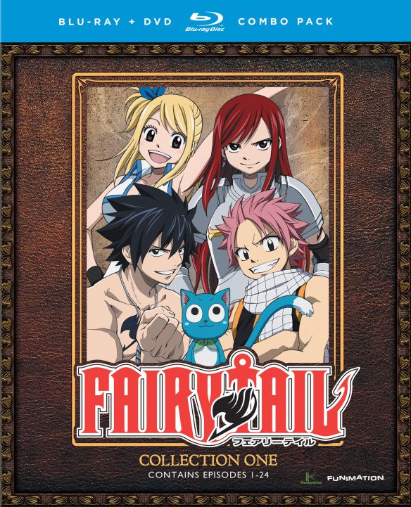  Fairy Tail: Collection One [8 Discs] [Blu-ray/DVD]