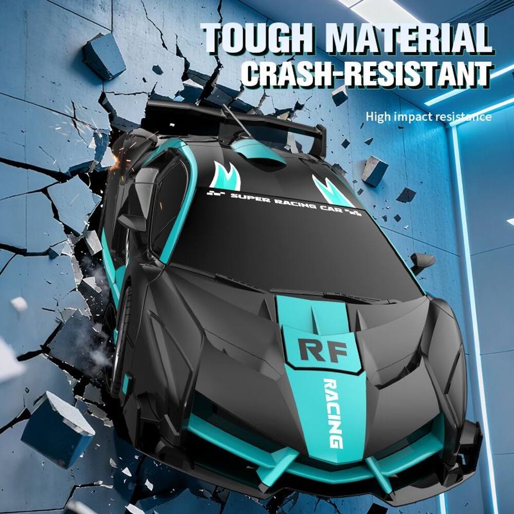 TOUGH MATERIAL CRASH-RESISTANT  
High impact resistance  
SUPER RACING CAR  
RF RACING