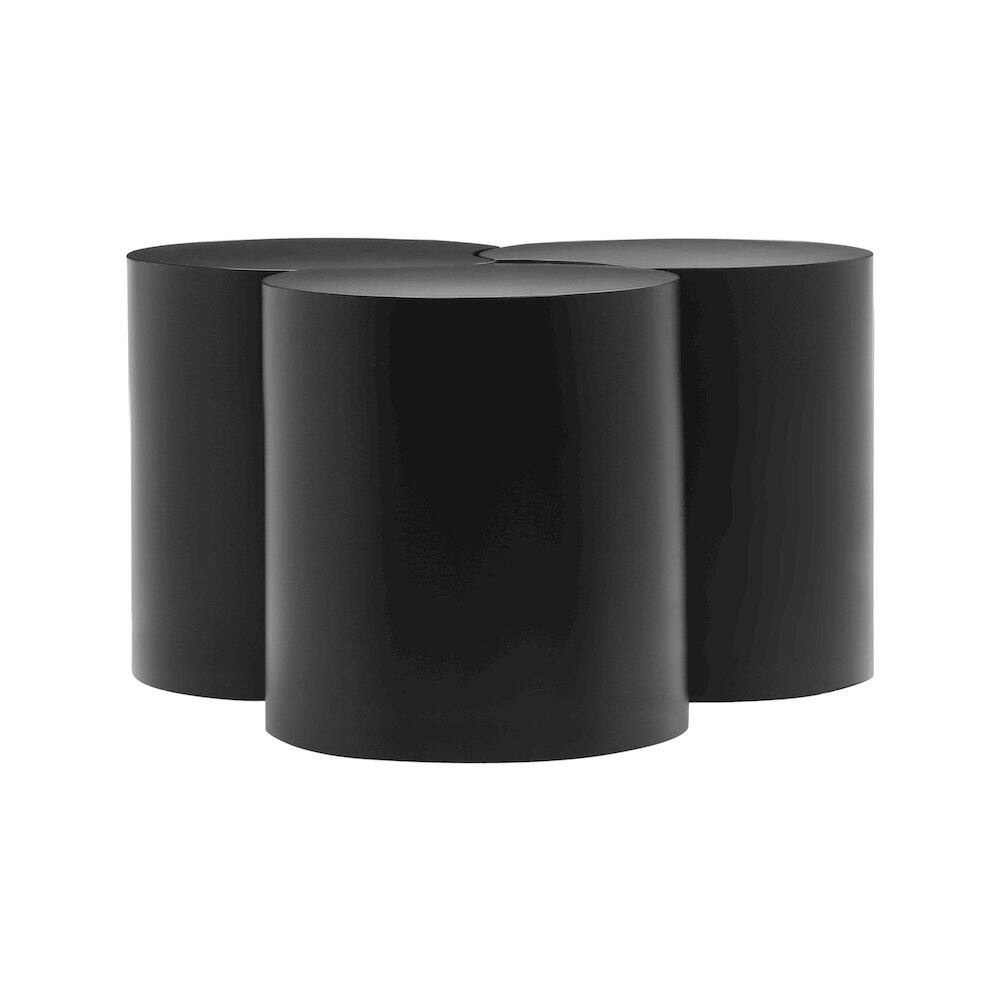 Alt View 1. Meridian Furniture - Dimple Black Coffee Table - Black.