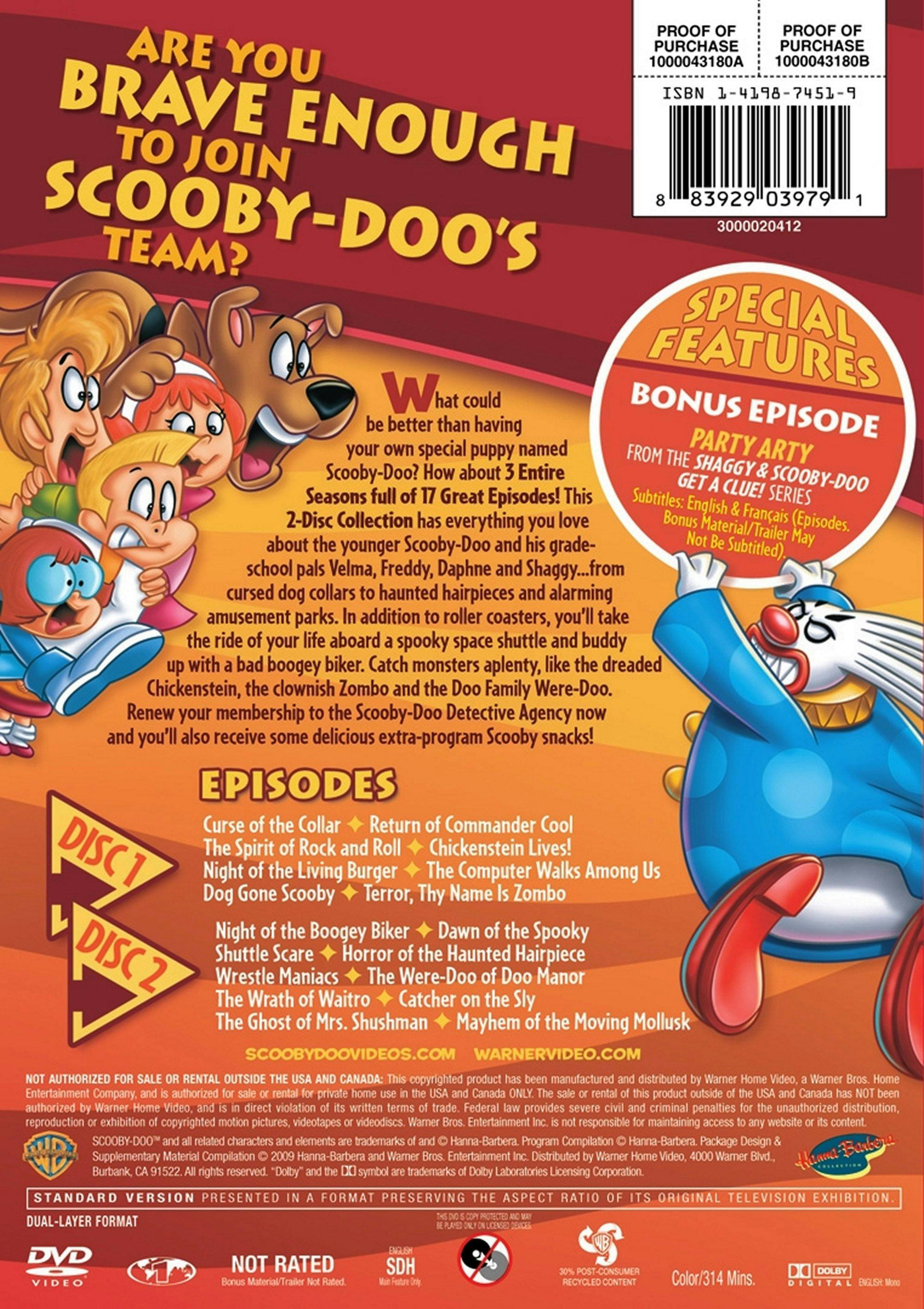 Angle. A Pup Named Scooby-Doo: Seasons 2-4 [DVD].
