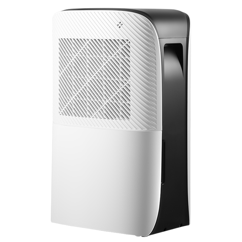 Alt View 2. Airplus - AIRPLUS 32-Pint Dehumidifier with Drain Hose, 3.1L Tank, Low Noise, Auto Defrost for Rooms, White/Black.
