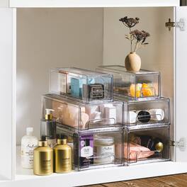 Sorbus - Fridge Storage Drawers, Pull Out Stackable Organizer