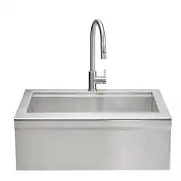 Coyote Outdoor Living - 30 in Farmhouse Kitchen Sink - Stainless Steel