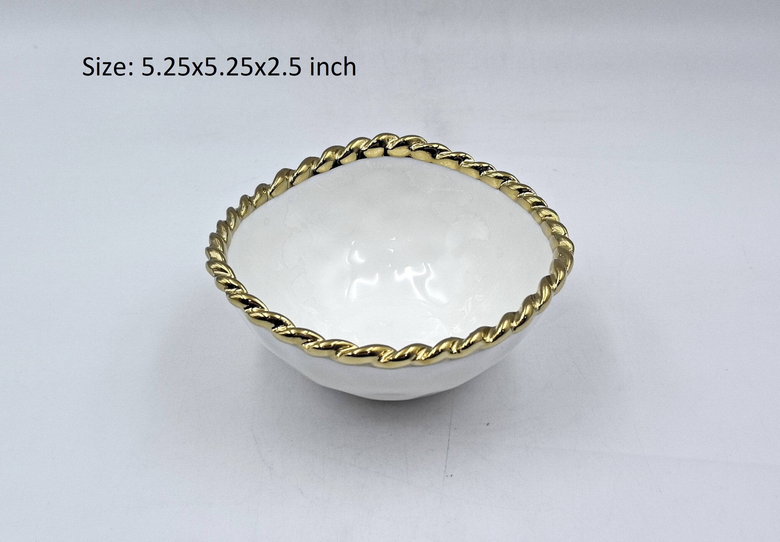 Size: 5.25x5.25x2.5 inch