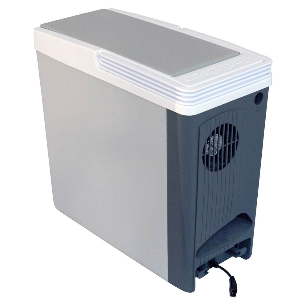 Questions and Answers: Koolatron 18-Quart 23-Can Compact Cooler Gray ...