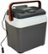 Angle Zoom. Koolatron - Fun Kool 26-Quart 12V Portable Cooler - Gray/Red.