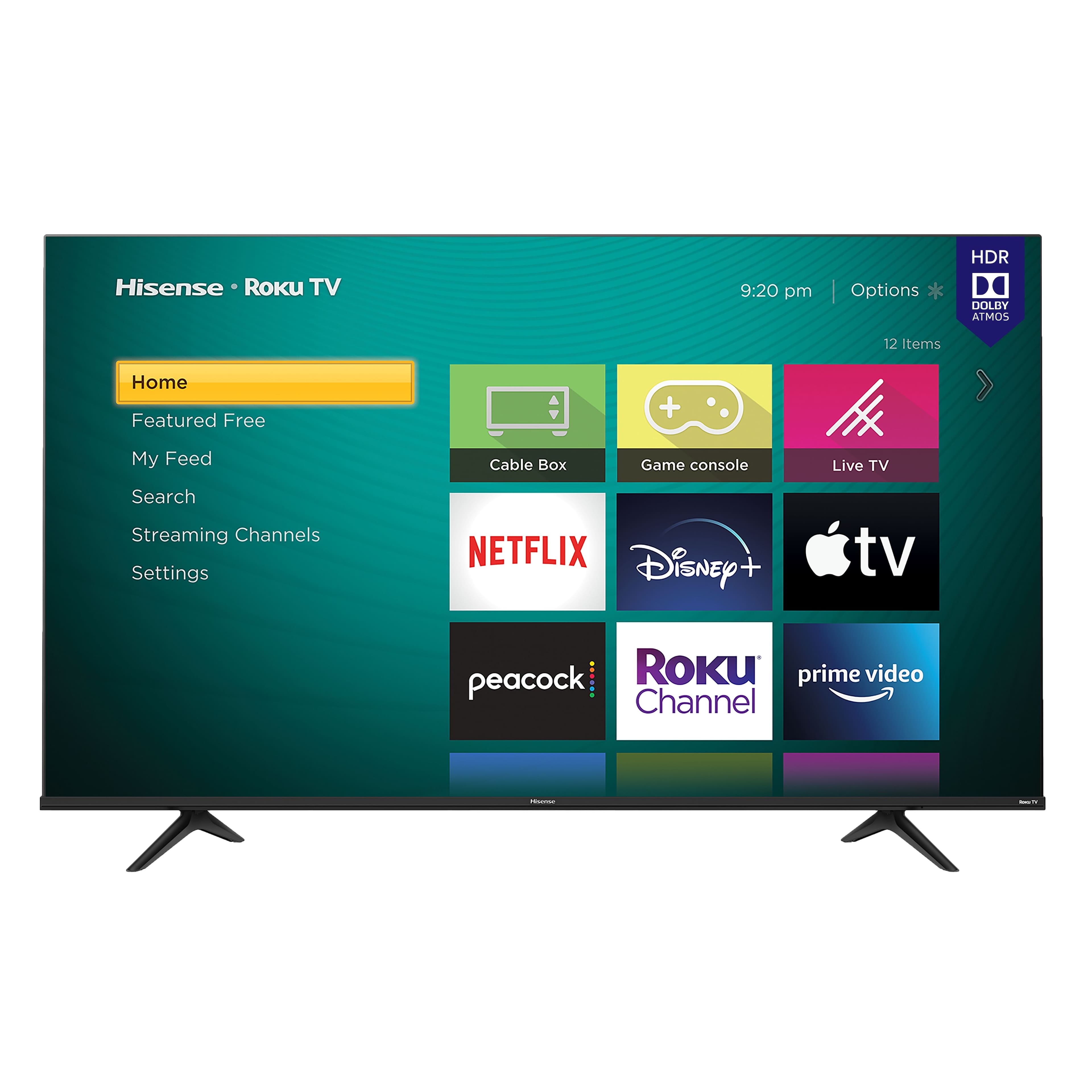 Front Zoom. Hisense - 55" Class R6G Series LED 4K UHD Smart Roku TV.