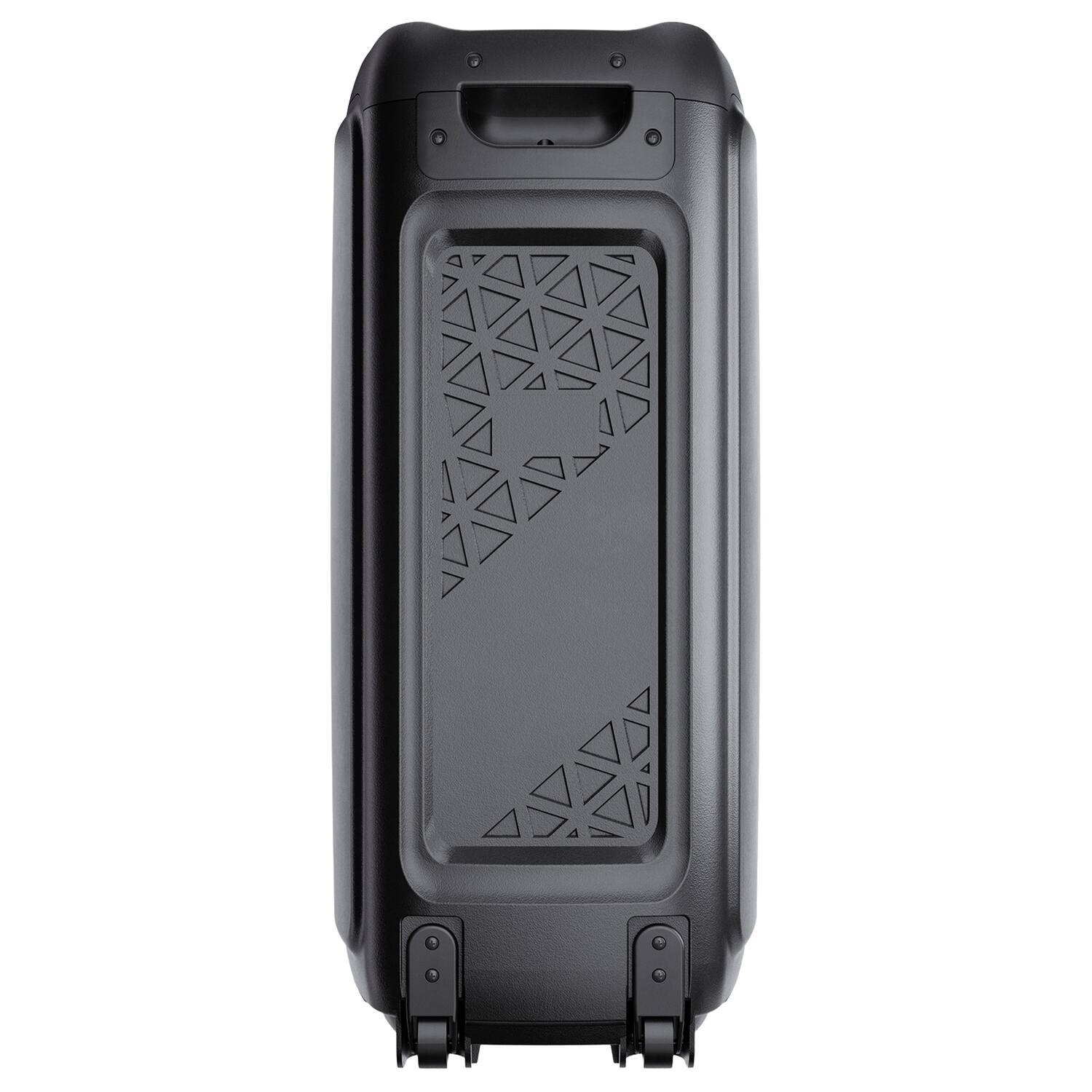 Alt View 3. iQ Sound - 2 X 8" Portable Bluetooth Speaker - Black.