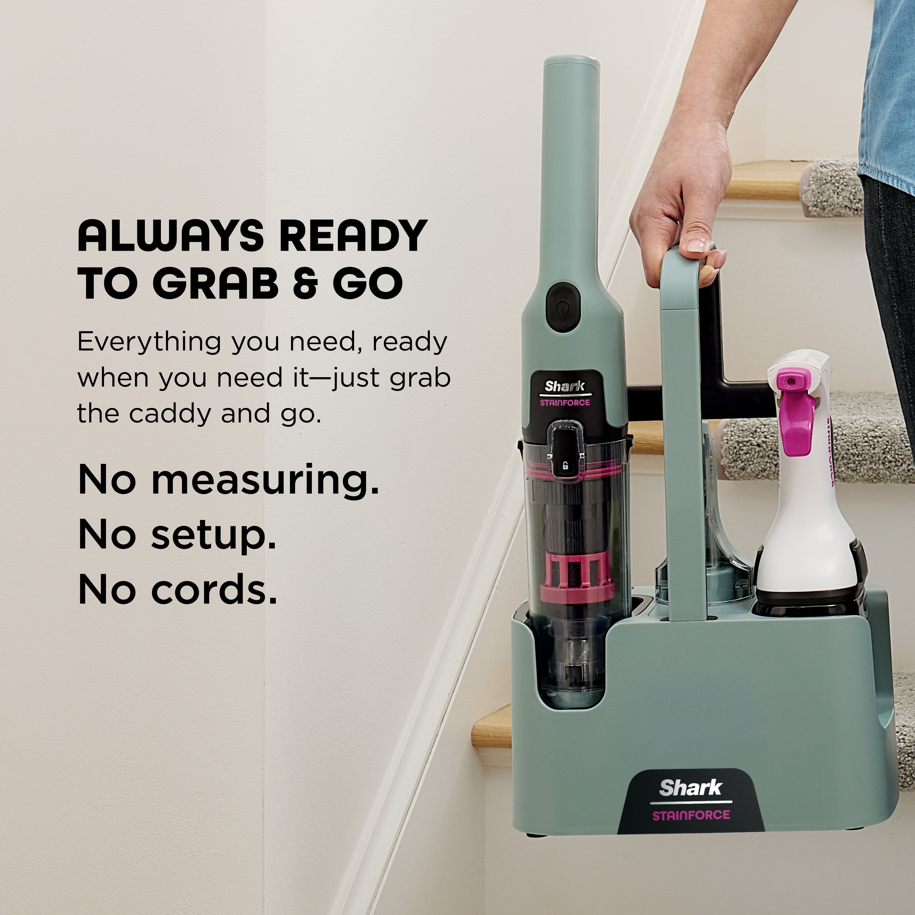 Shark StainForce Cordless Portable Spot & Stain Cleaner with Dual