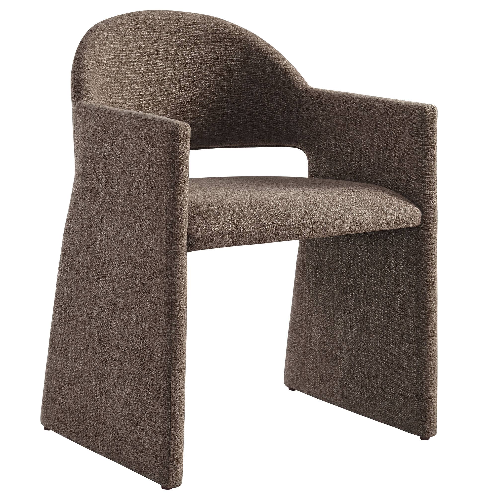 Angle. Modway - Talia Dining Armchair - Mocha.