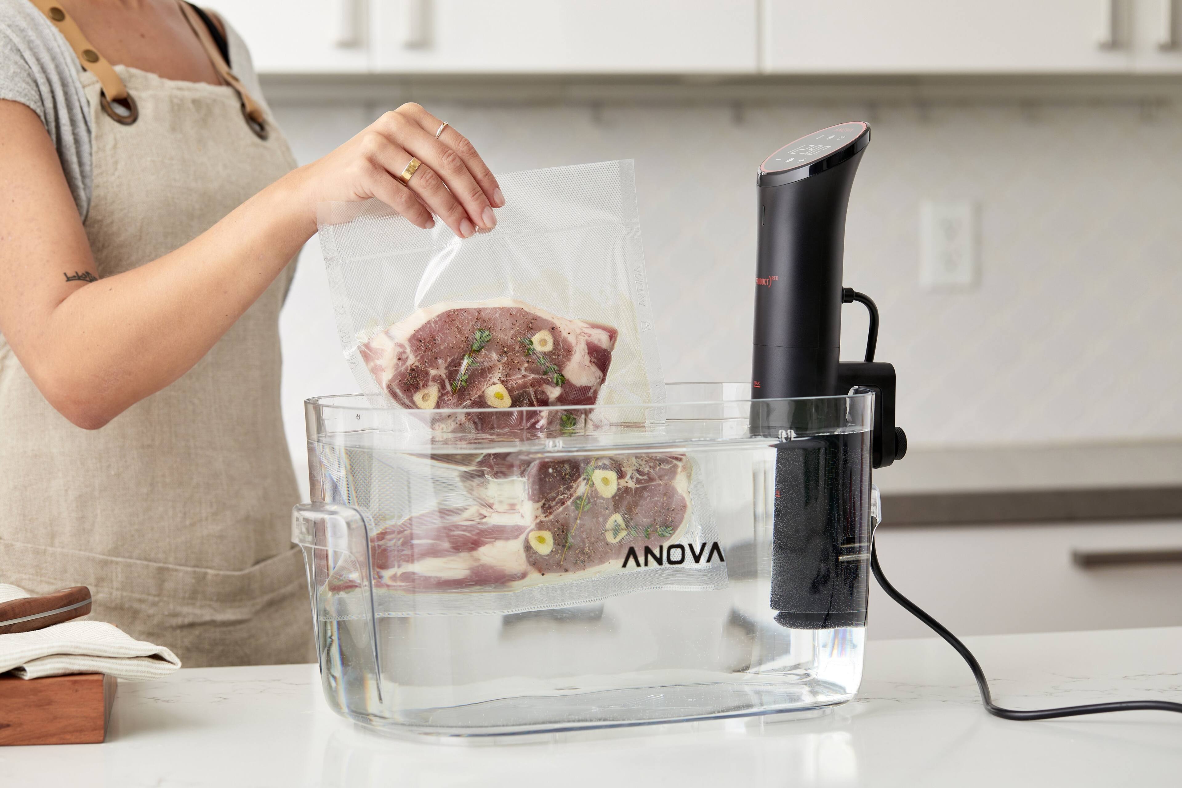 Alt View 14. Anova -  Precision Cooker Nano - Black.