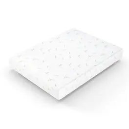 Kadyn - Memory Foam Mattress, Green Tea & Cooling Gel, Fiberglass-Free, Medium Firm Bamboo - White