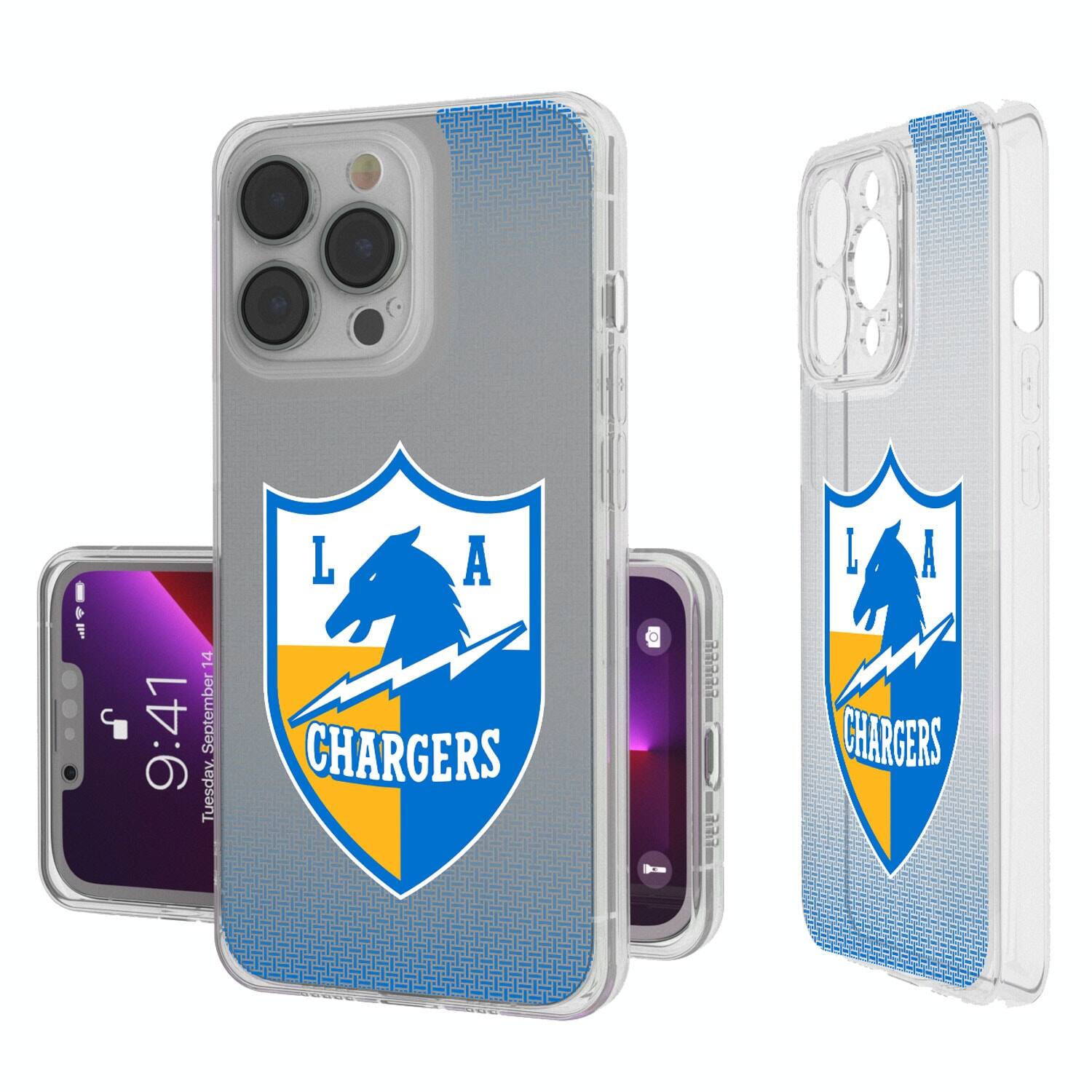 Keyscaper - NFL - Los Angeles Chargers Linen Logo iPhone Clear Case - 13 mini - Multicolor price history on PriceWatchPro