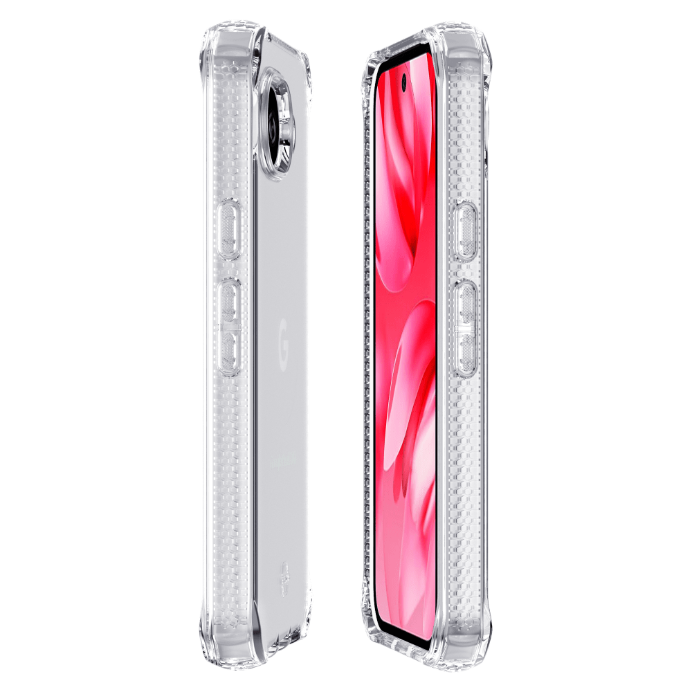 Alt View 2. Itskins - SPECTRUM R // CLEAR Case for Google Pixel 10a - Clear.