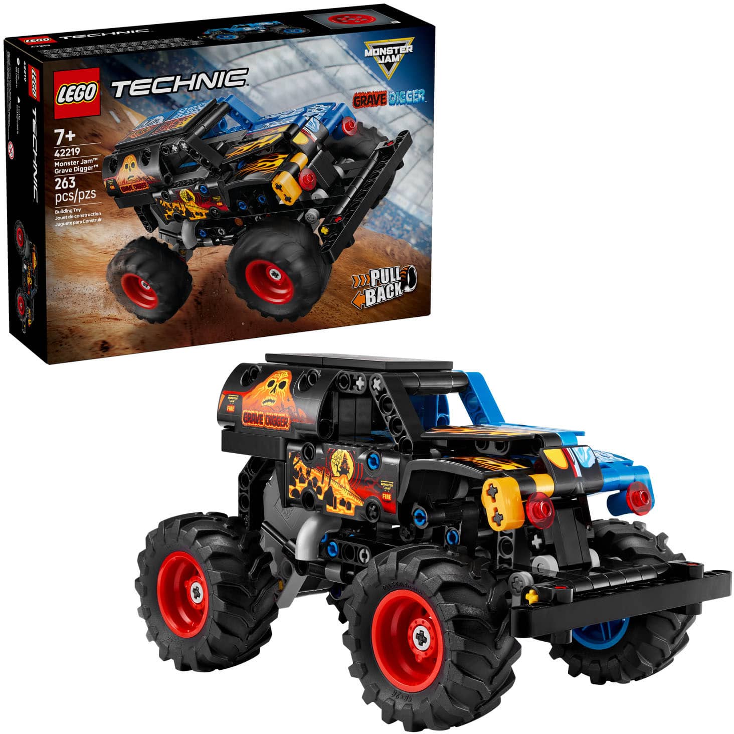 LEGO Technic Monster Jam ThunderROARus Pull Back Monster Truck