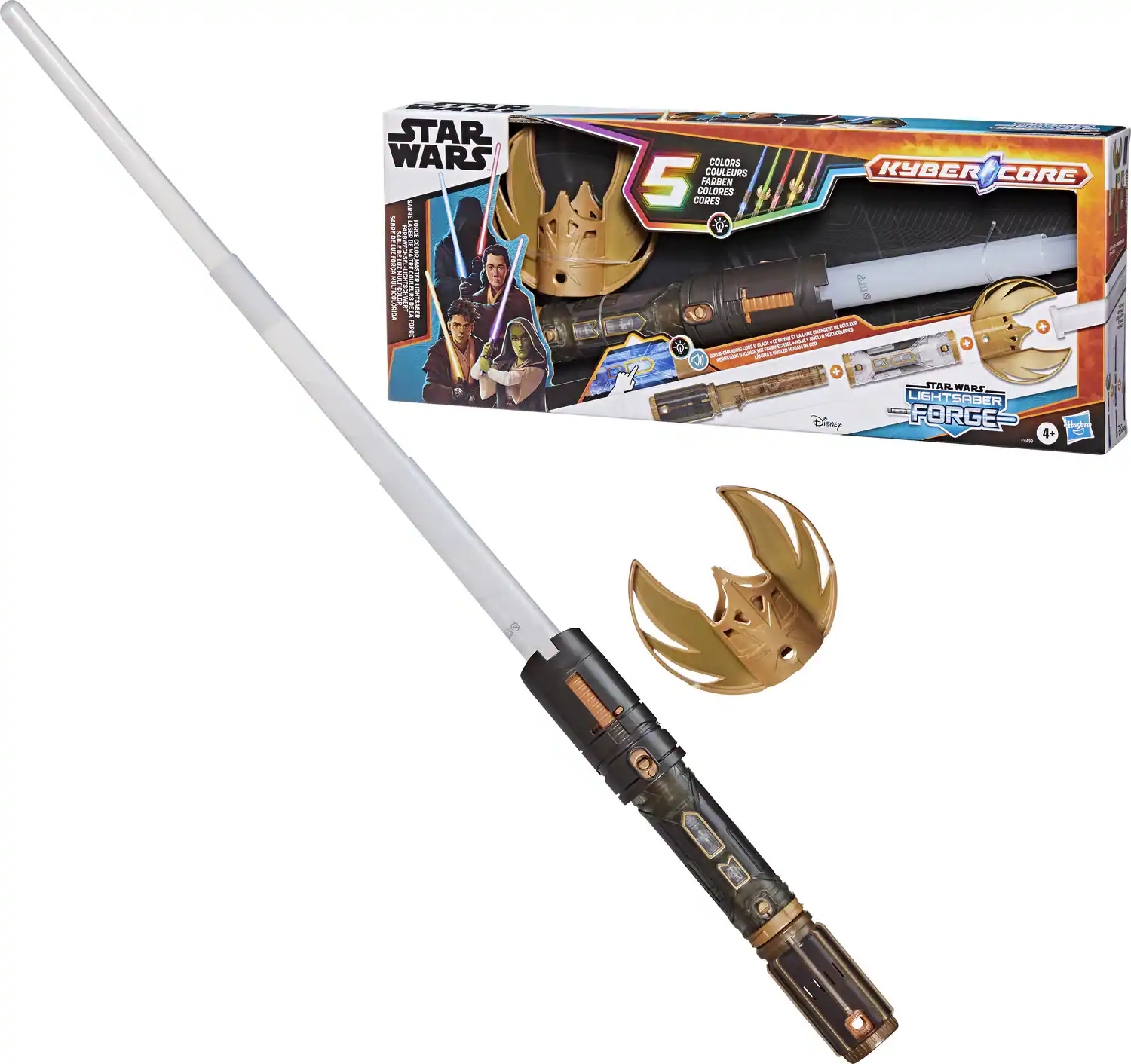 Hasbro Collectibles - Star Wars - Lightsaber Forge - Force Color Master Lightsaber Color-Changing - Collectibles