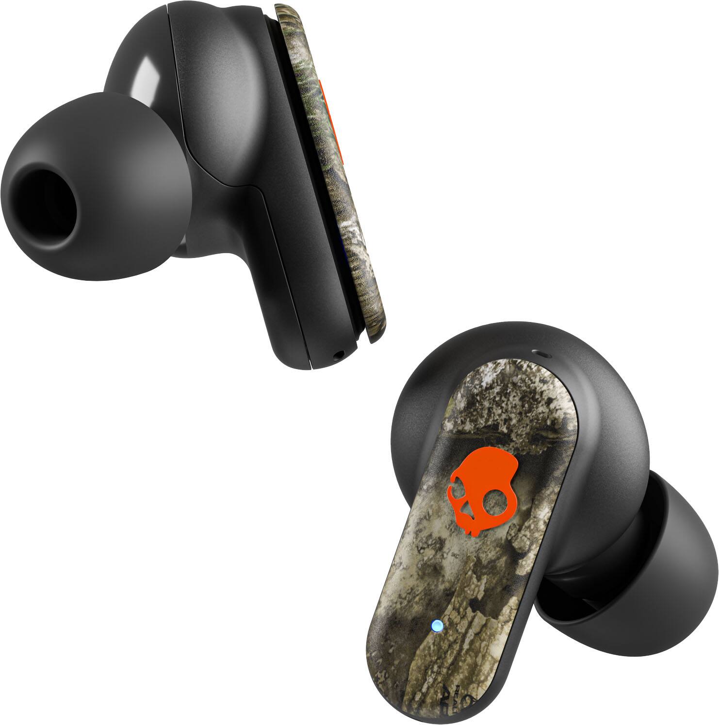 Angle. Skullcandy - Dime 3 True Wireless Bluetooth In-Ear Earbuds - Camo.