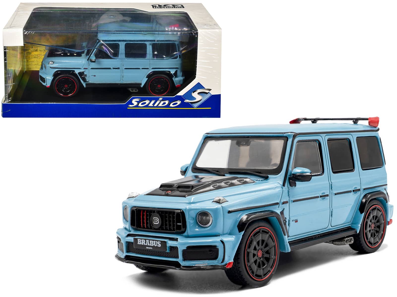 2021 Brabus Rocket 900 China Blue with Black Hood 1/43 Diecast Model Car by Solido price history on PriceWatchPro