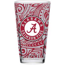 Indigo Falls - Alabama Crimson Tide 16oz. Ohana Pint Glass - Multicolor
