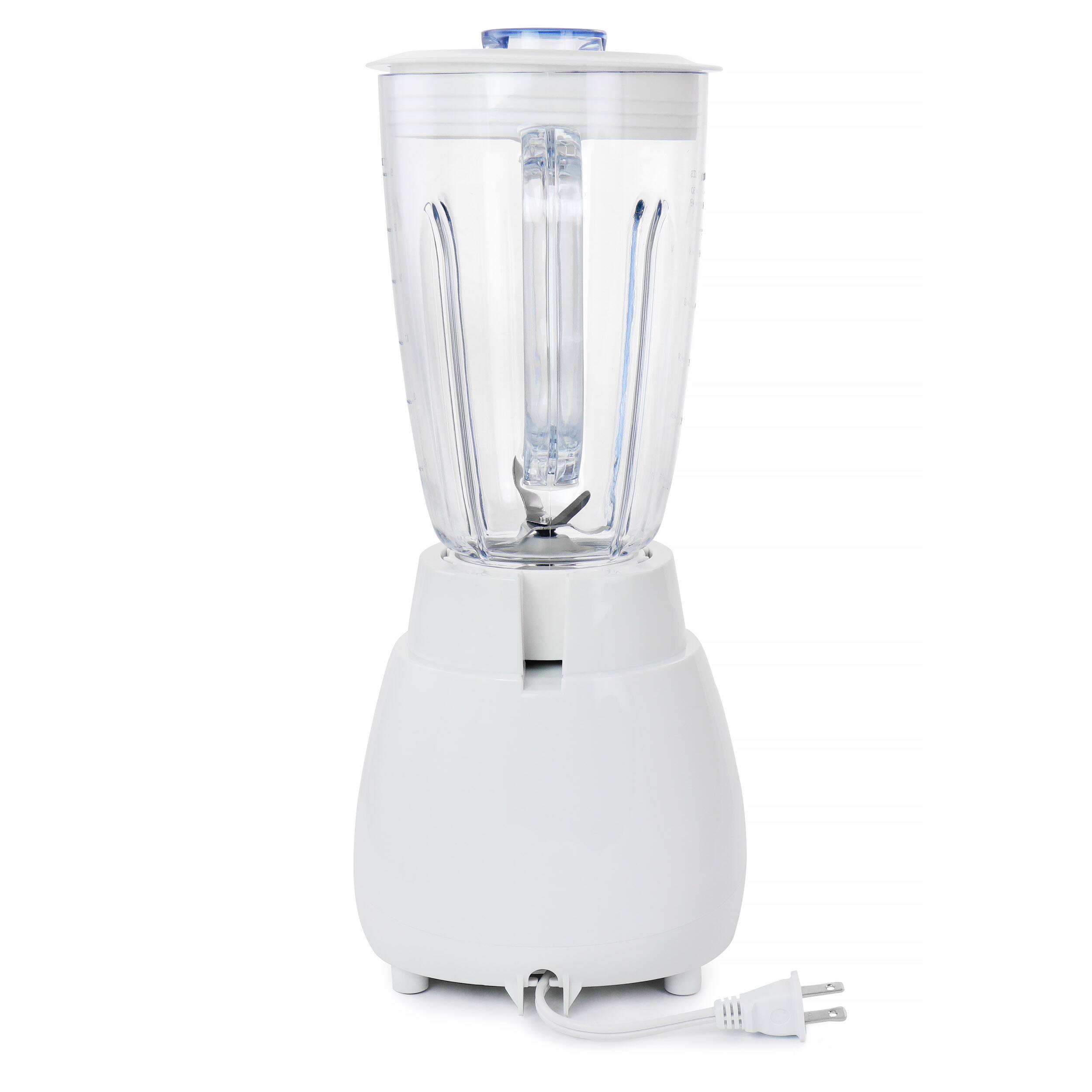 Alt View 3. Better Chef - Better Chef 10 Speed 350 Watt Plastic Jar Blender in White - White.
