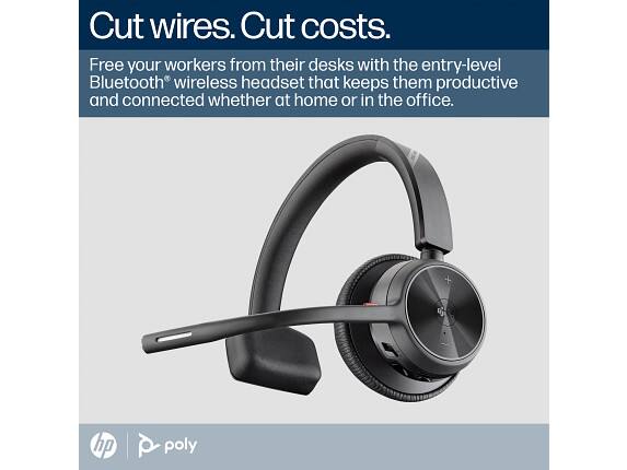 Cut wires. Cut costs.

Free your workers from their desks with the entry-level Bluetooth® wireless headset that keeps them productive and connected whether at home or in the office.

hp | poly