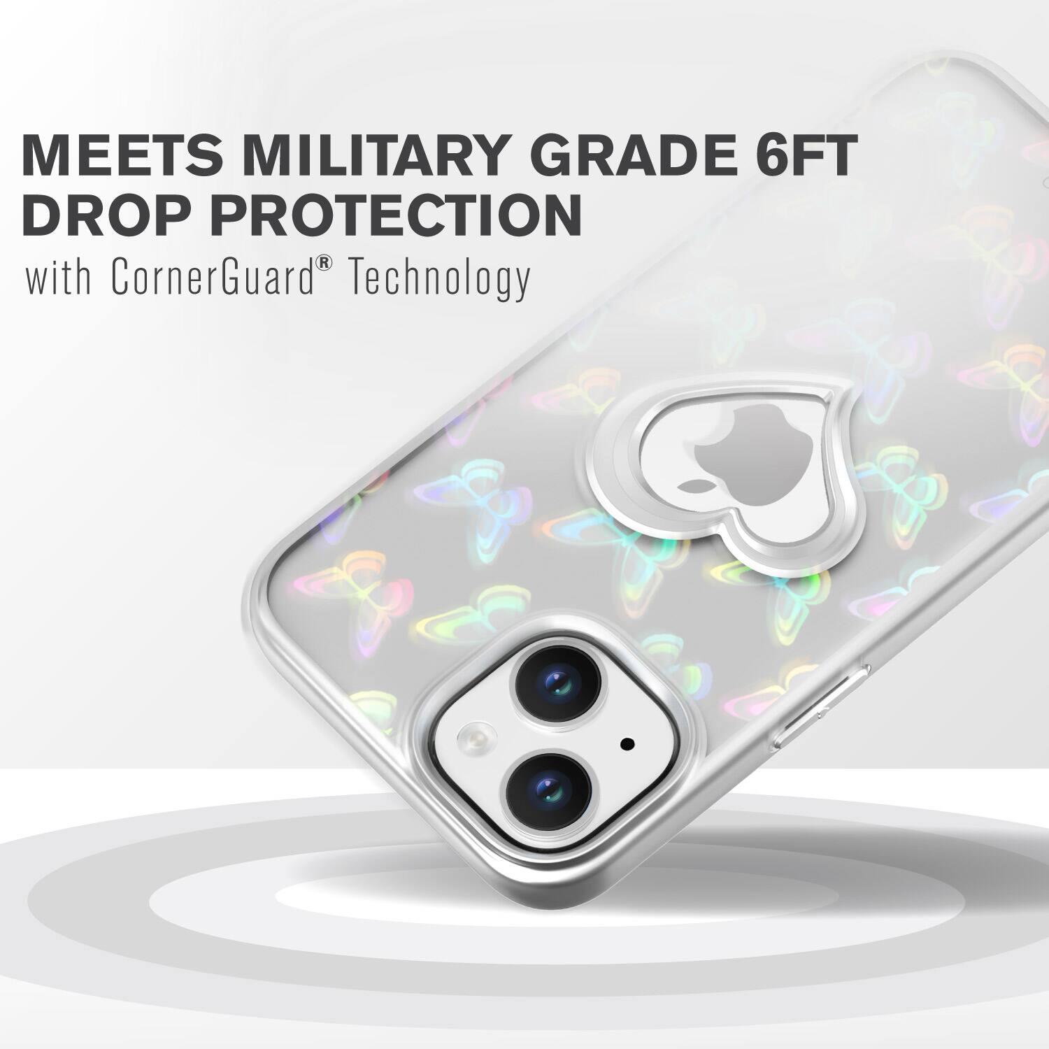 MEETS MILITARY GRADE 6FT DROP PROTECTION with CornerGuard Technology