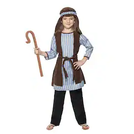 Smiffys - Shepherd Nativity with Staff Costume Accessory Medium - Multi-Colored