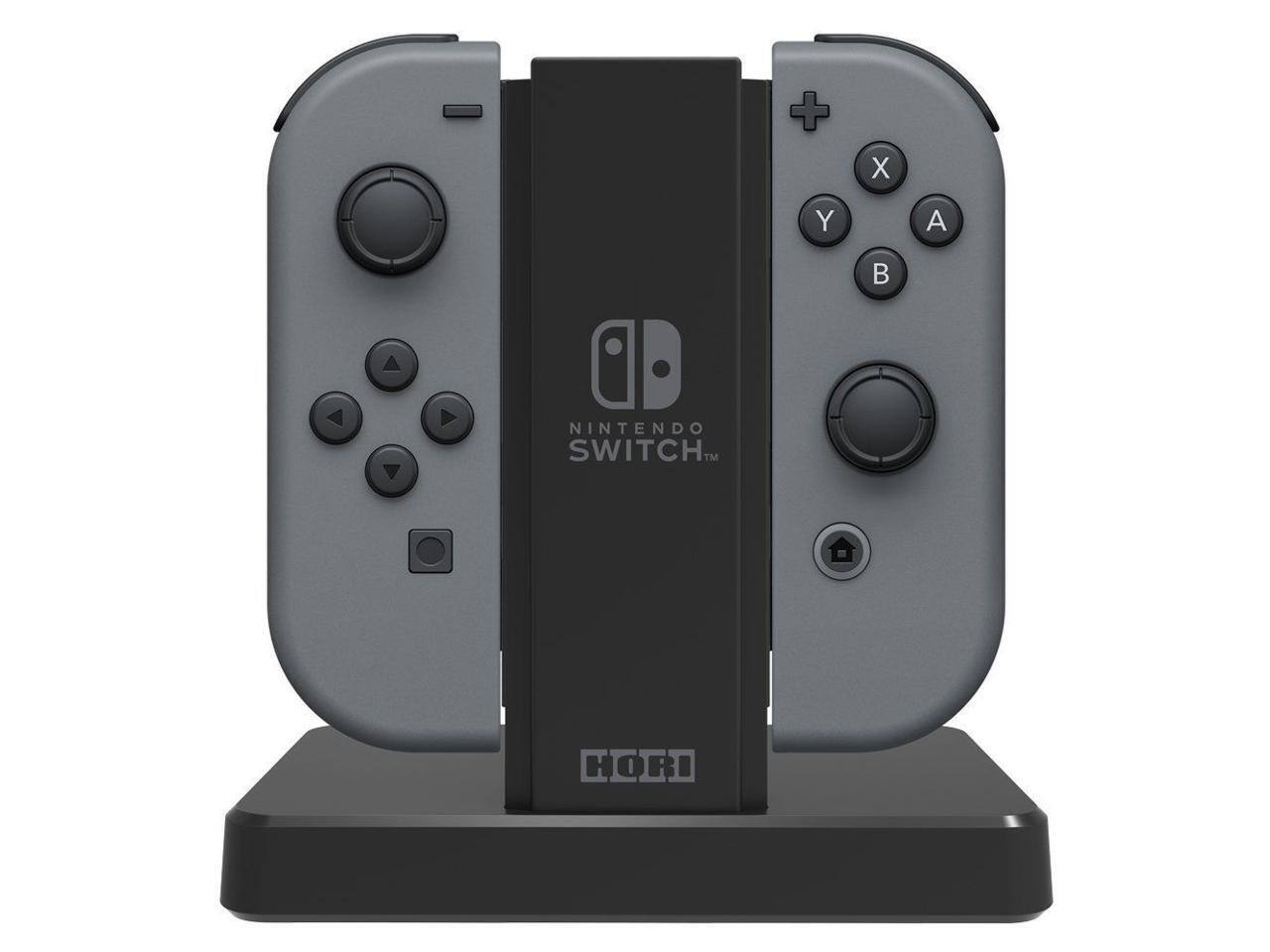 HORI Nintendo Switch Joy Con Charge Stand Black Multicolor