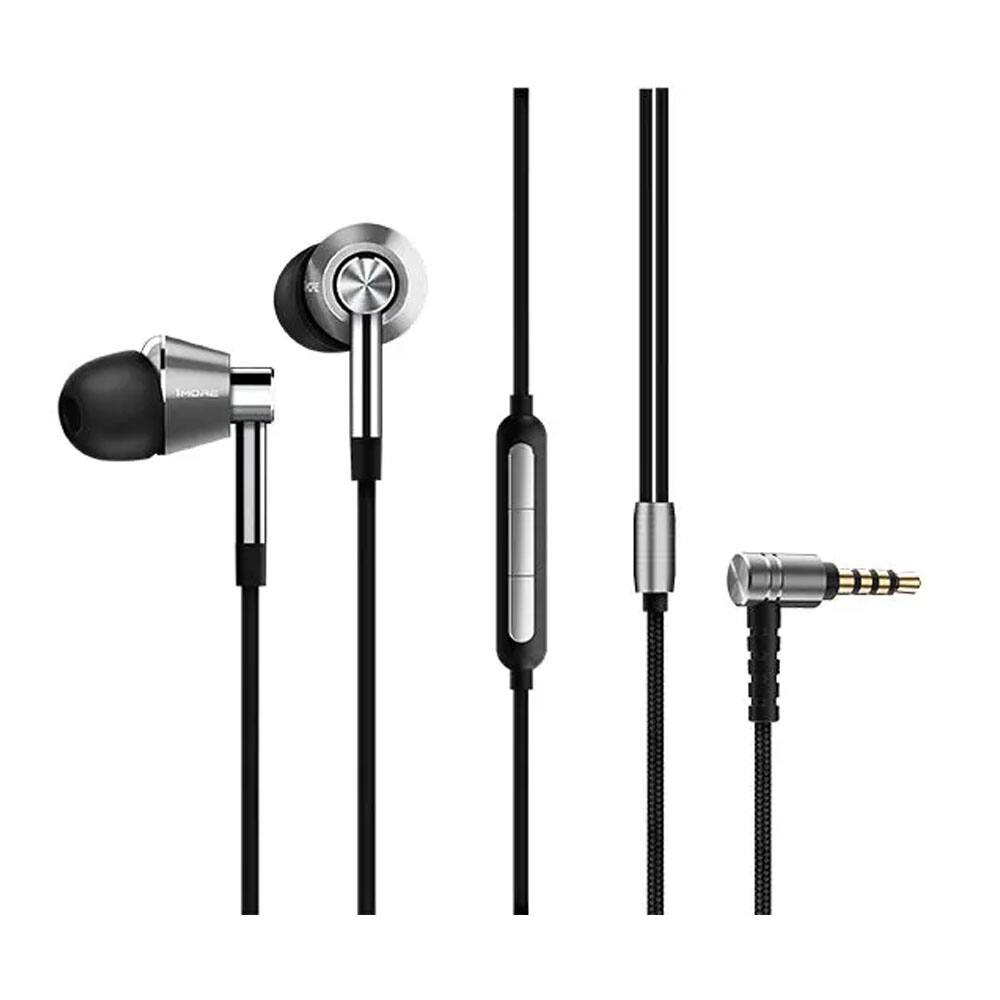 Back. 1MORE - Triple Driver In-Ear Headphones P30 - Silver.